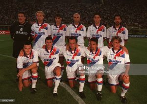 Bologna team group (Photo by Matthew Ashton/EMPICS via Getty Images)